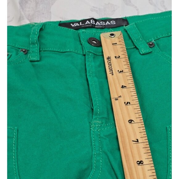 Valabasas Green‎ Slim Fit Cotton/Spandex Mens Trousers Size 30 With Button Fly & - Picture 9 of 13